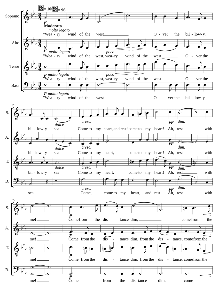 Усталый ветер с запада (Weary wind of the west)
