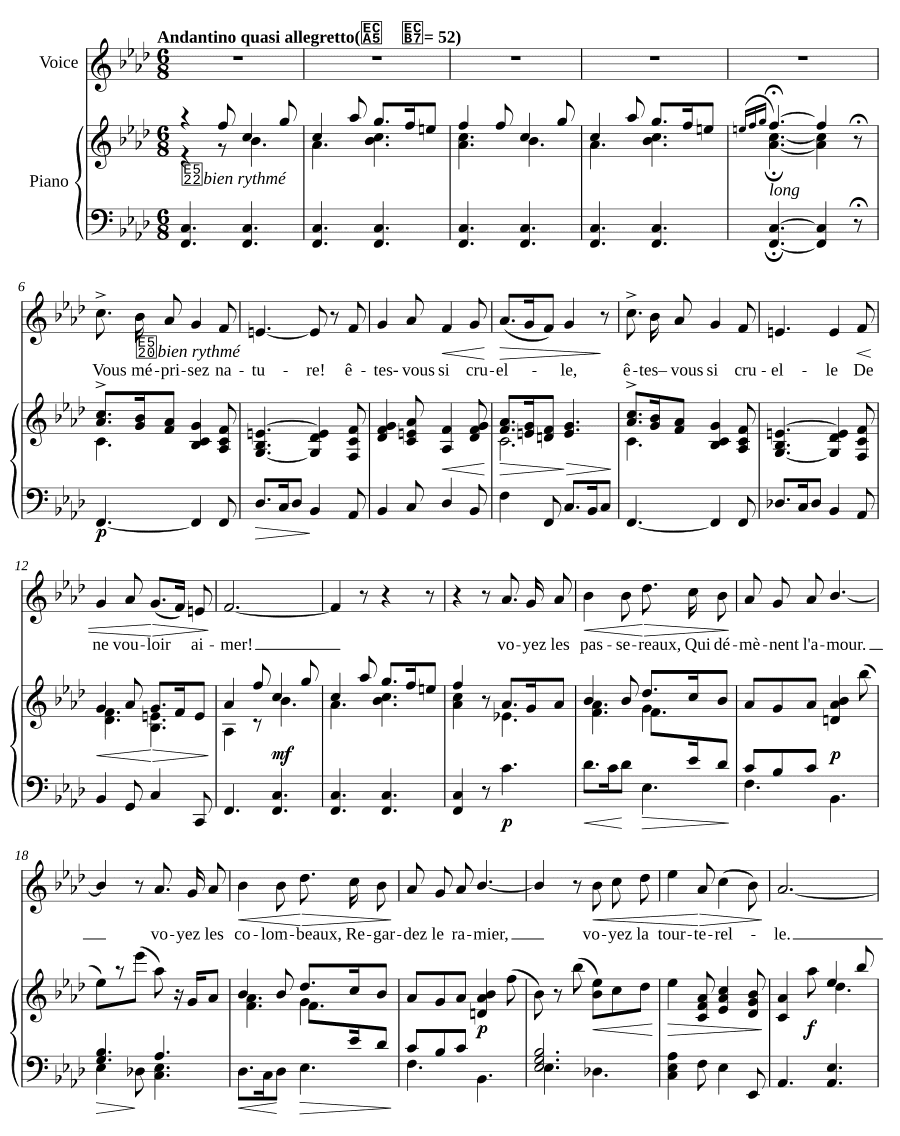 Сонет (Sonnet). Листки из альбома