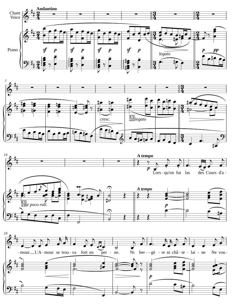 Легенда о святом Амуре (La légende de Saint Amour). Божественные сказания