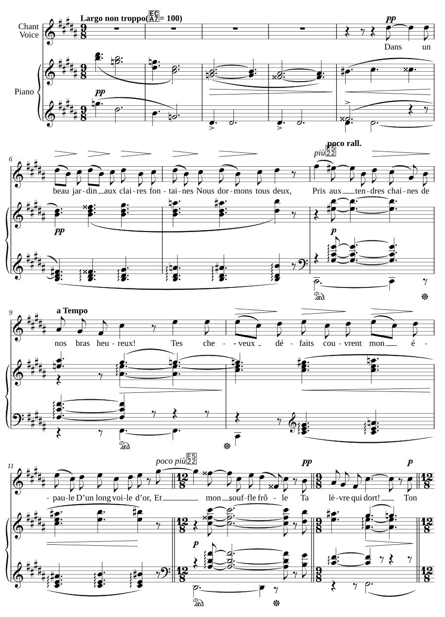 Мечта (Le Rêve). Семь опьянений