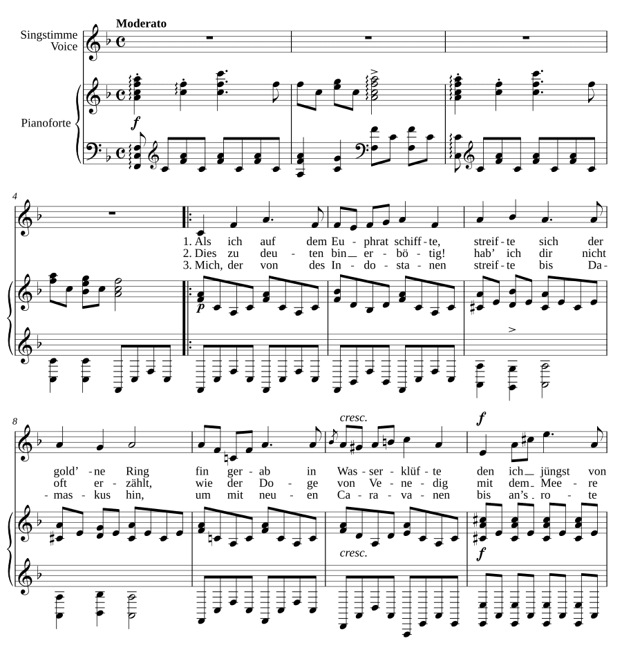Толкование сна (Traumdeutung). 6 песен, соч. 10