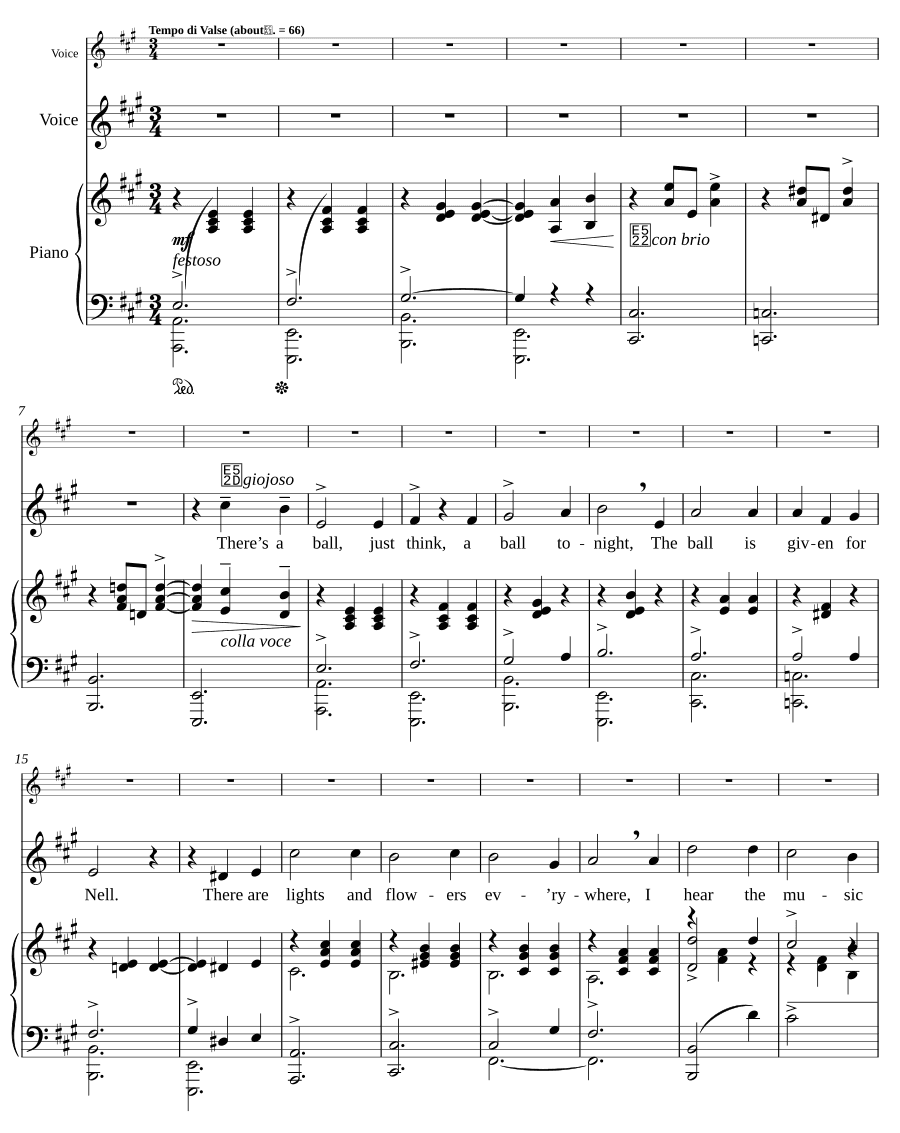 Мяч (The ball). Песни «Флэппер»