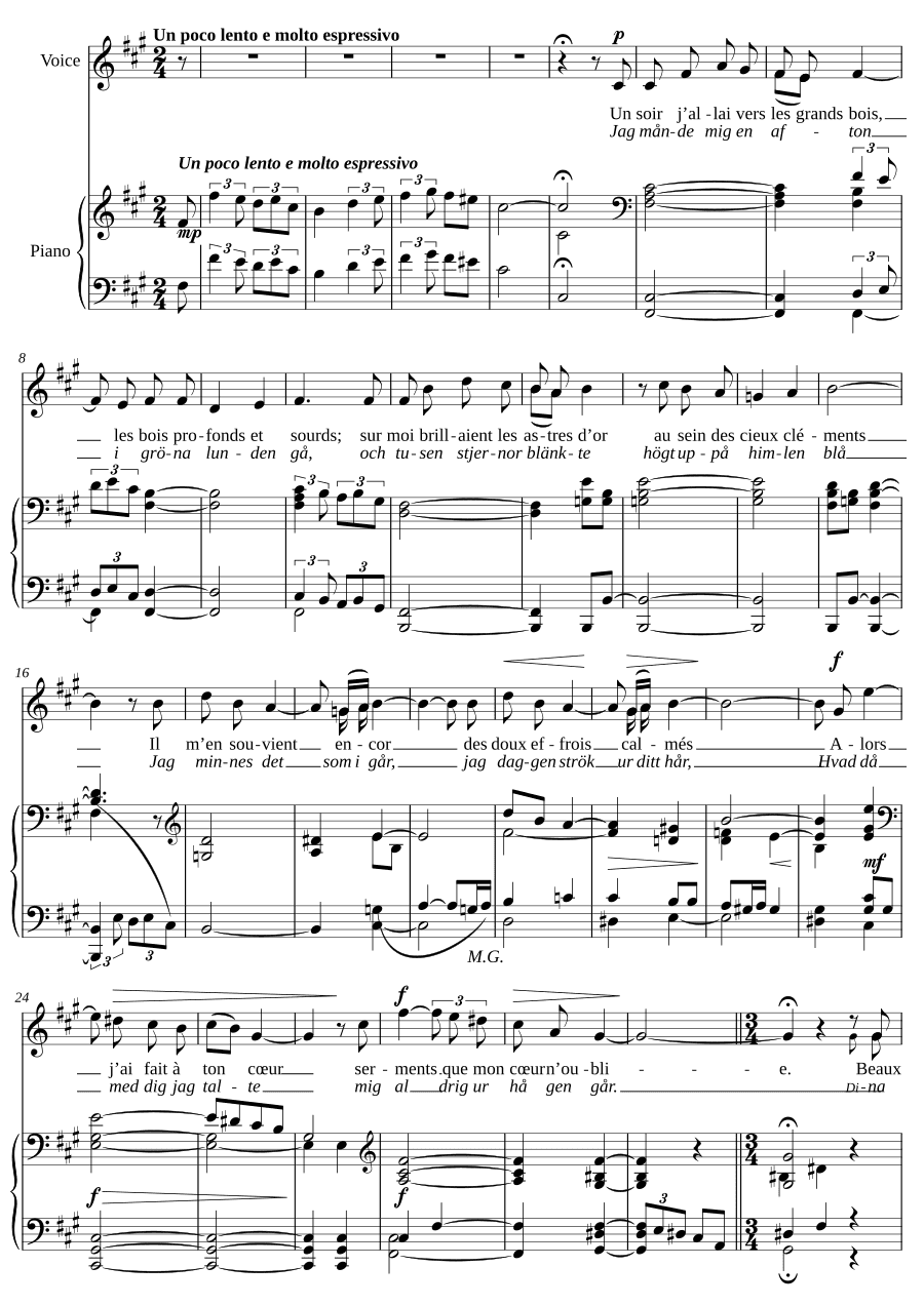 Изгнание любви (Exil d’Amour). 10 песен