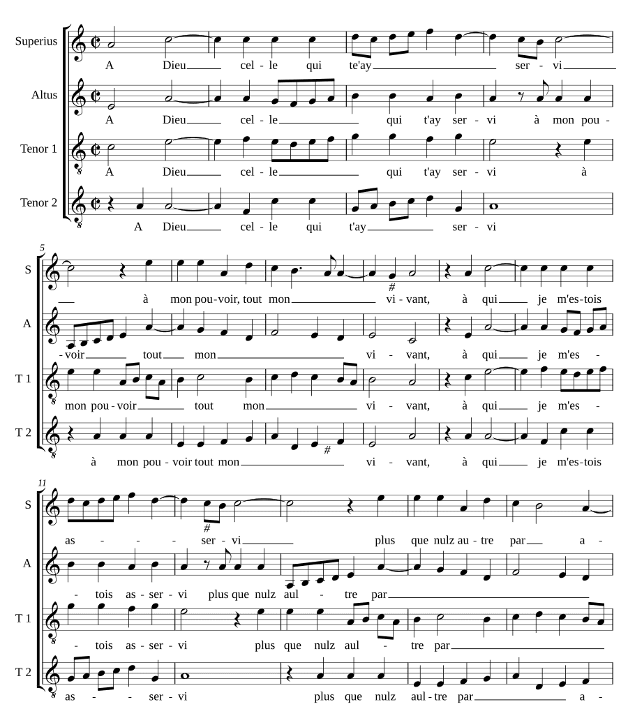 Прощай, Богу (A Dieu celle)