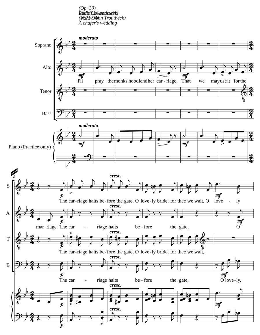 Свадьба майского жука (A chafer's wedding)