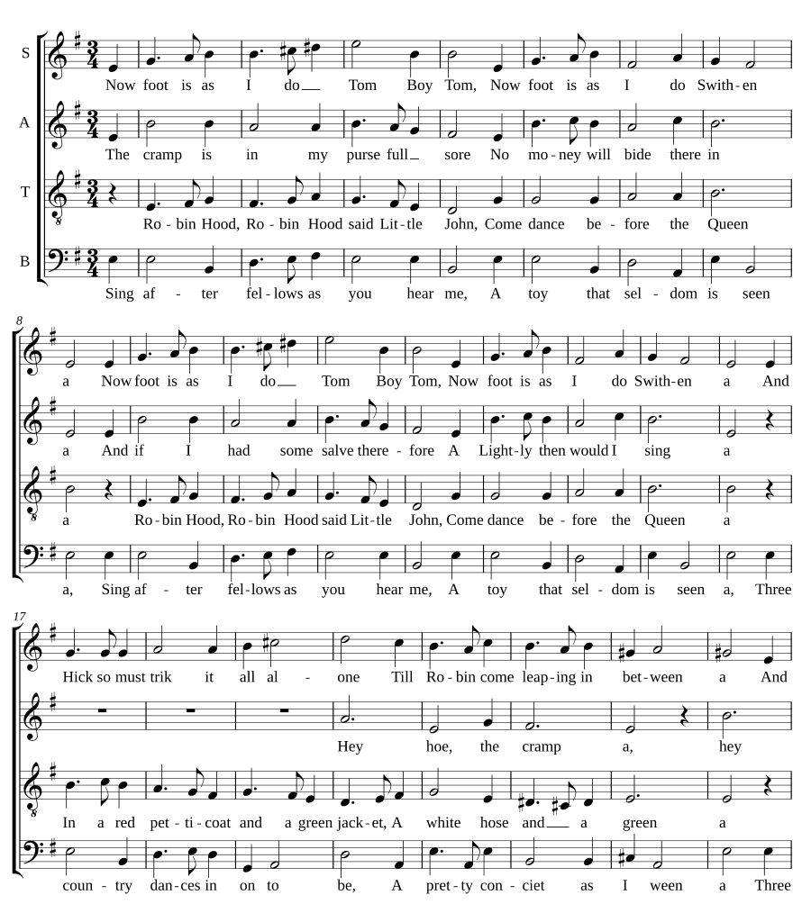 Рондо из трёх деревенских танцев (A round of three country dances in one)