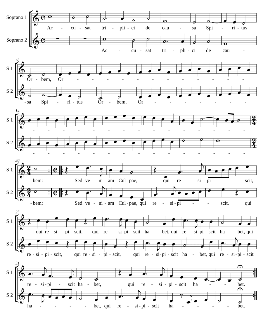 Обвиняет троекратно (Accusat triplici)