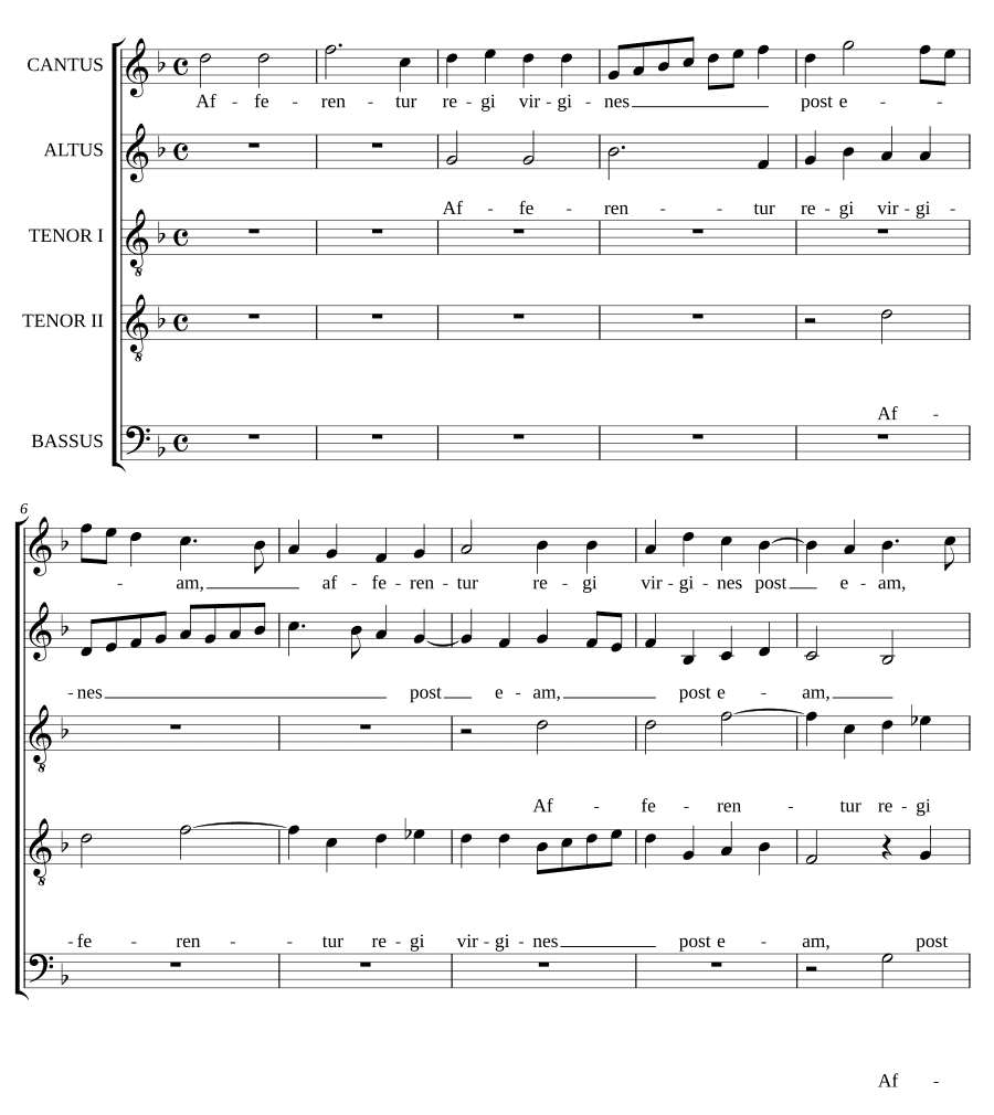 Принесут царю (Afferentur regi)