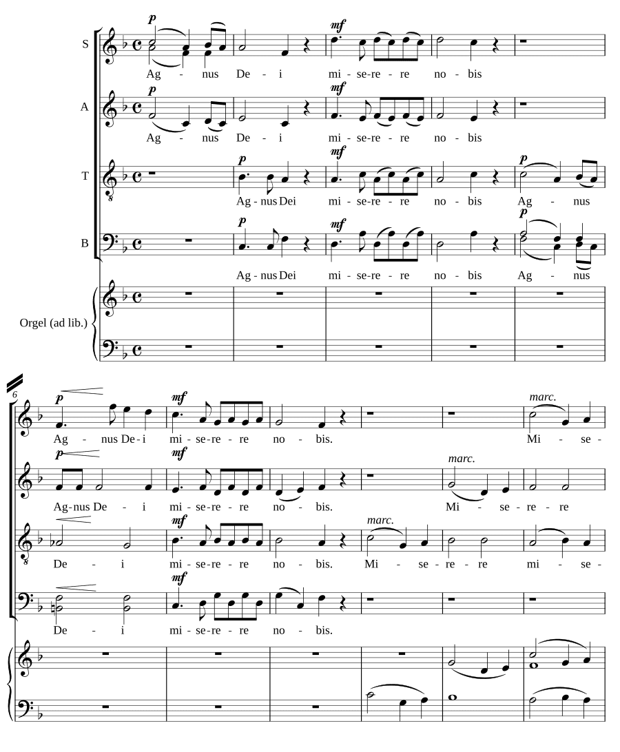 Agnus Dei (No. 2 from 'Andliga sånger')