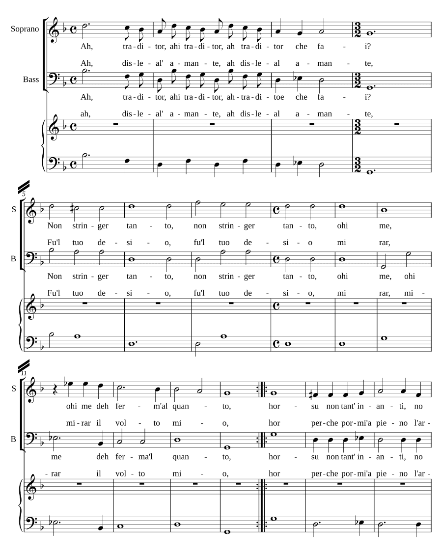 Ах, предатель (Ah traditor)