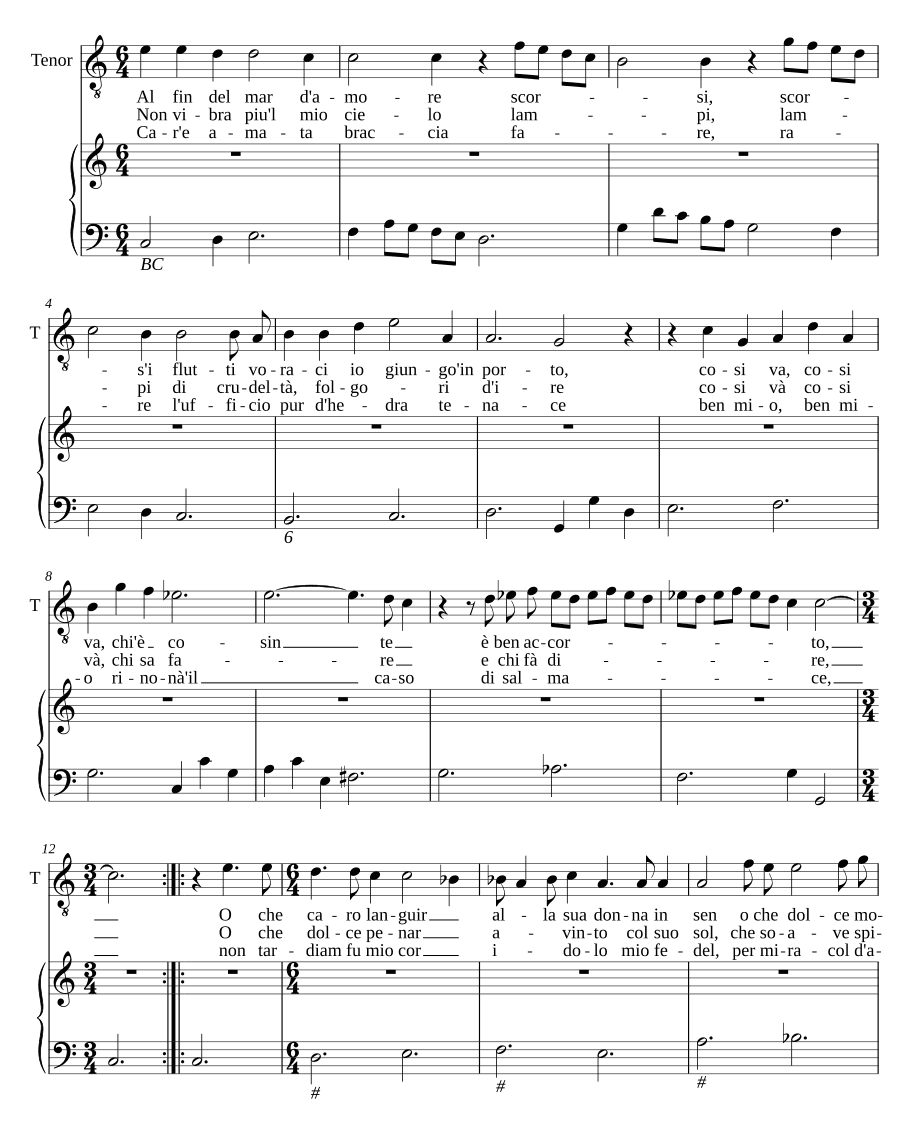 В конце моря любви (Al fin del mar d'amore)