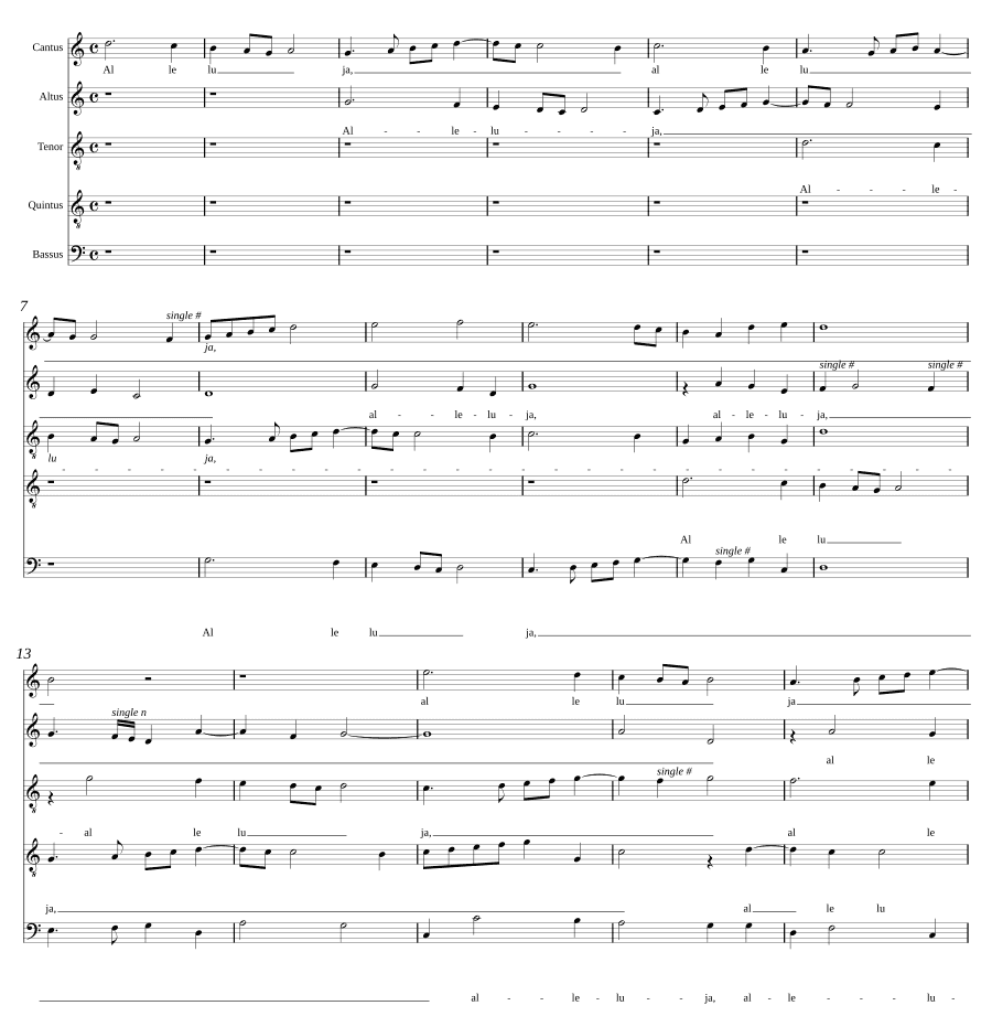 Alleluja, tulerunt Dominum