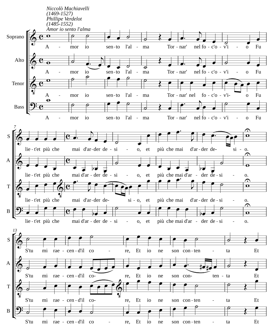 Любовь, я чувствую душу (Amor, io sento l'alma)