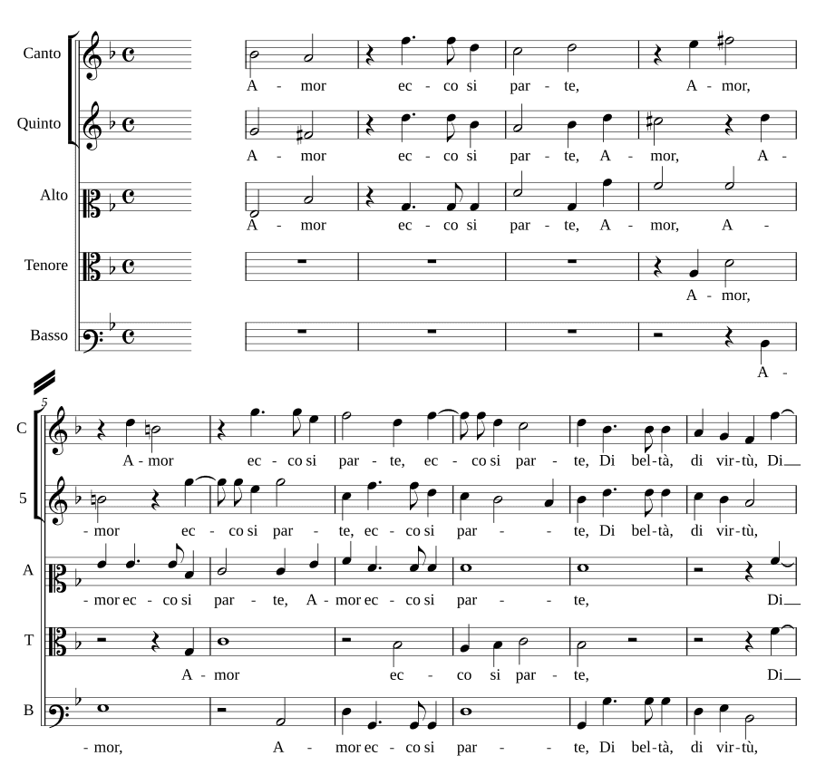Любовь, вот так уходит (Amor ecco si parte)