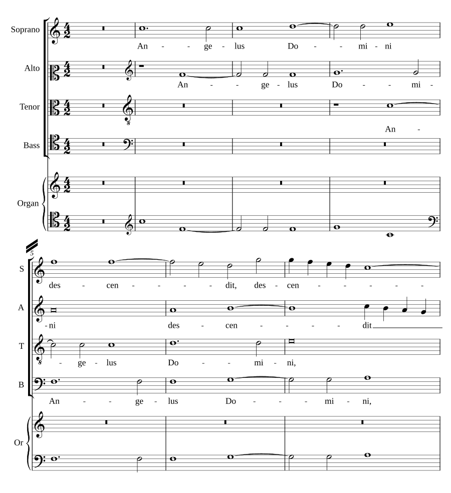 Ангел Господень сошел (Angelus Domini descendit)