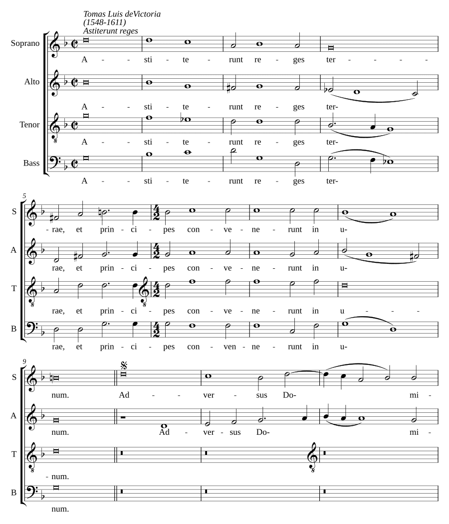 Цари стояли (Astiterunt reges)