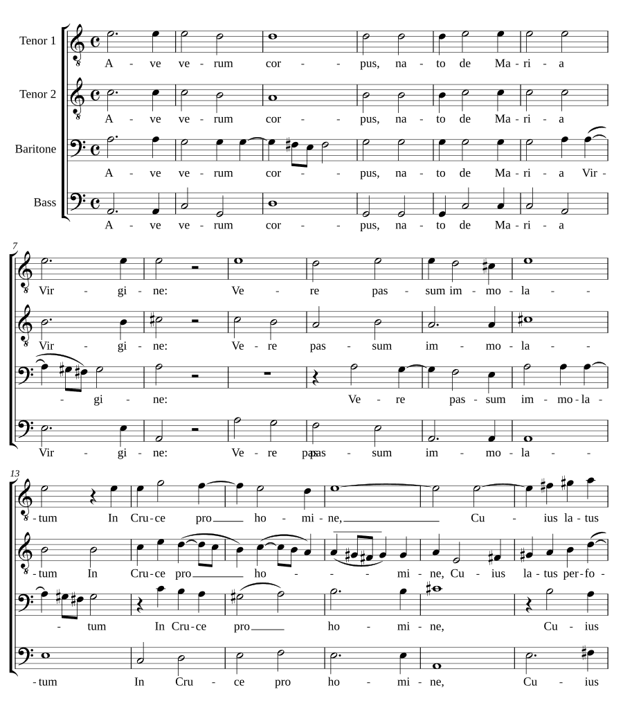 Ave verum