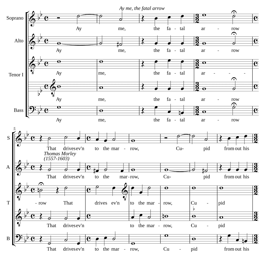 Ай, смертельная стрела (Ay me, the fatal arrow)