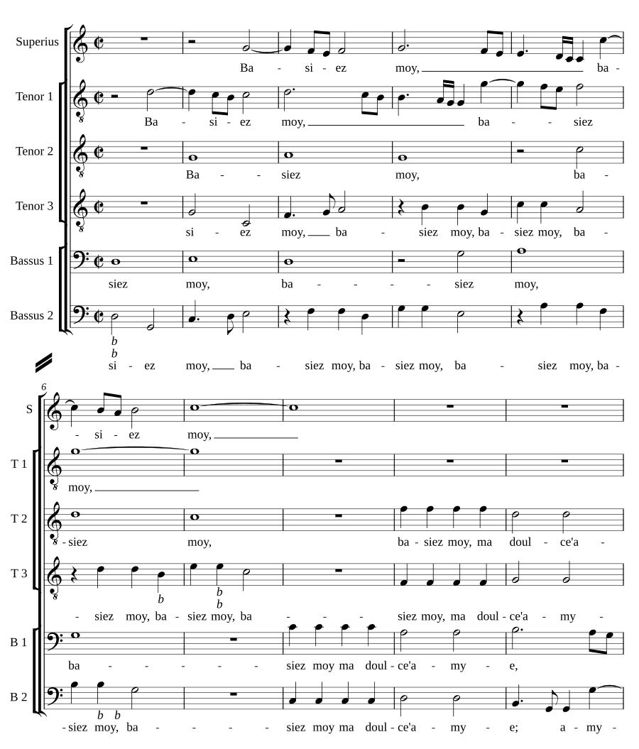 Поцелуй меня в шесть (Baises moy a 6)