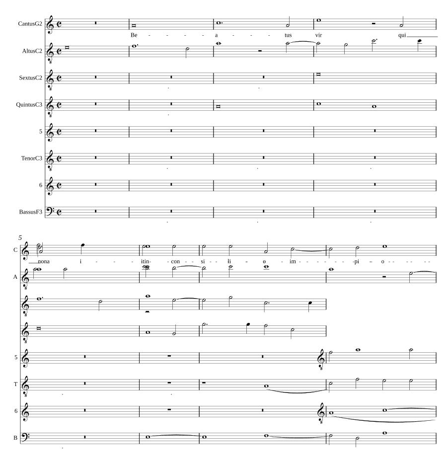 Блажен муж, который не ходил (Beatus vir qui non abiit)