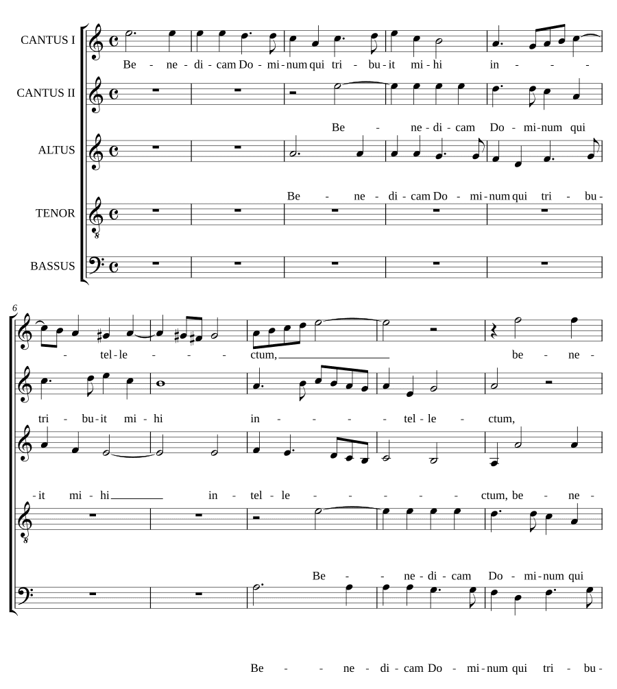 Благословлю Господа (Benedicam Dominum)