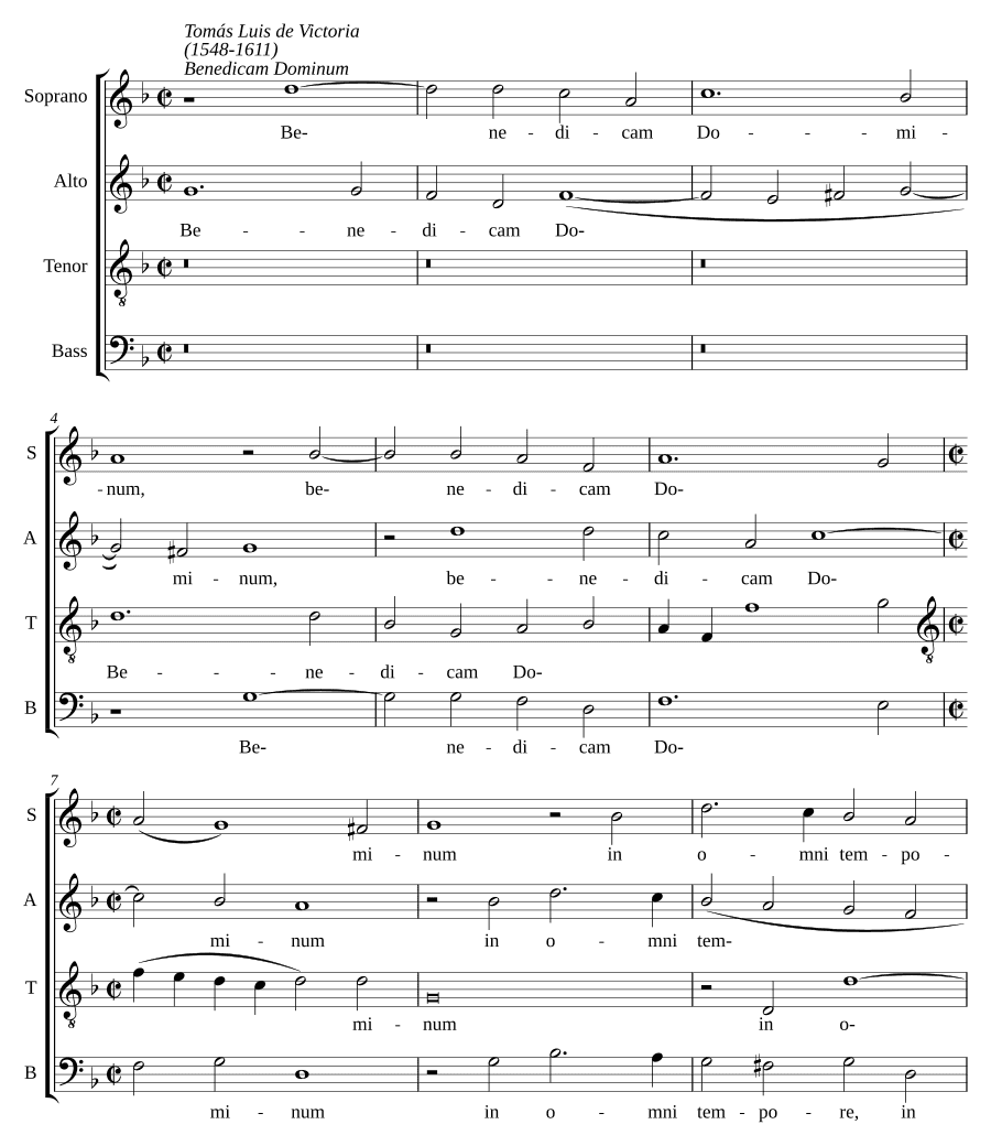 Благословлю Господа (Benedicam Dominum)