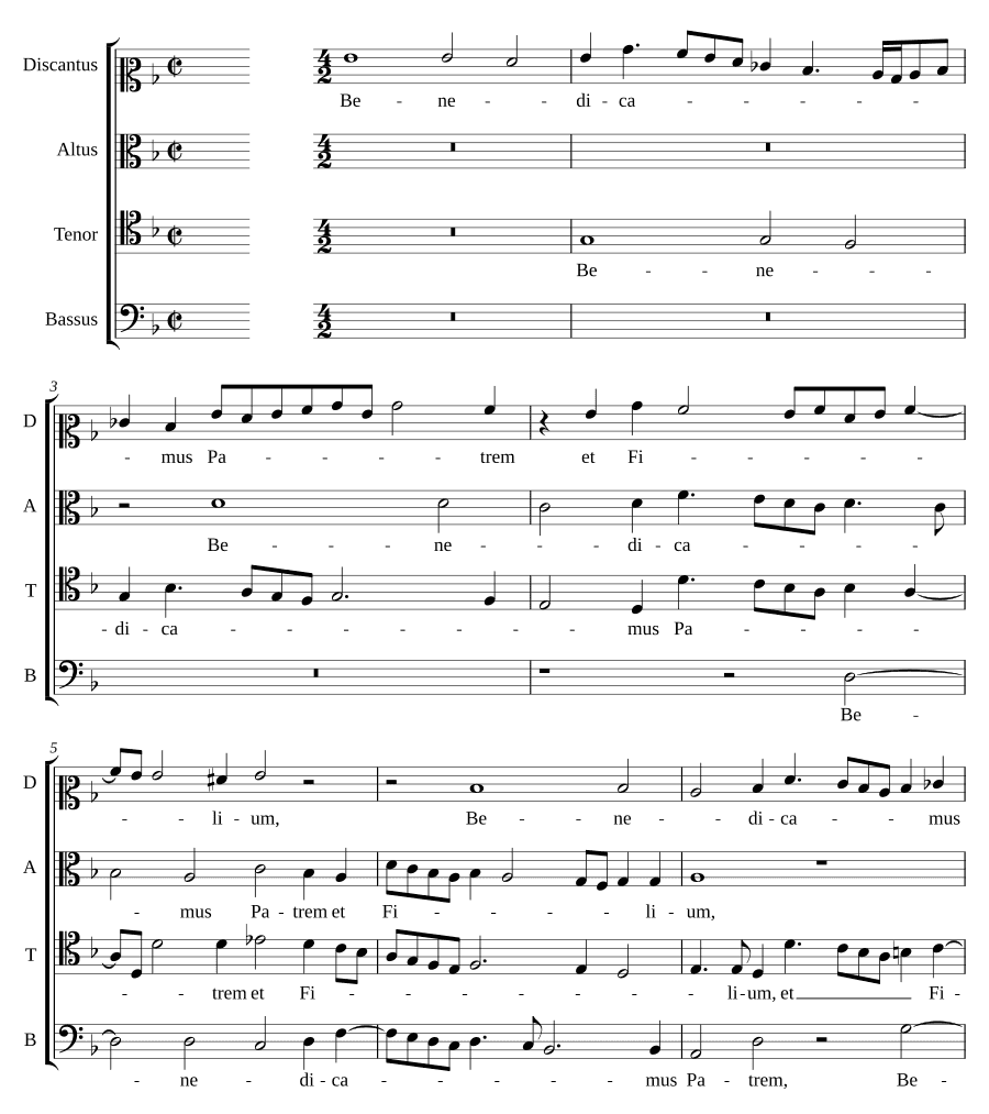 Благословим Отца (Benedicamus Patrem)