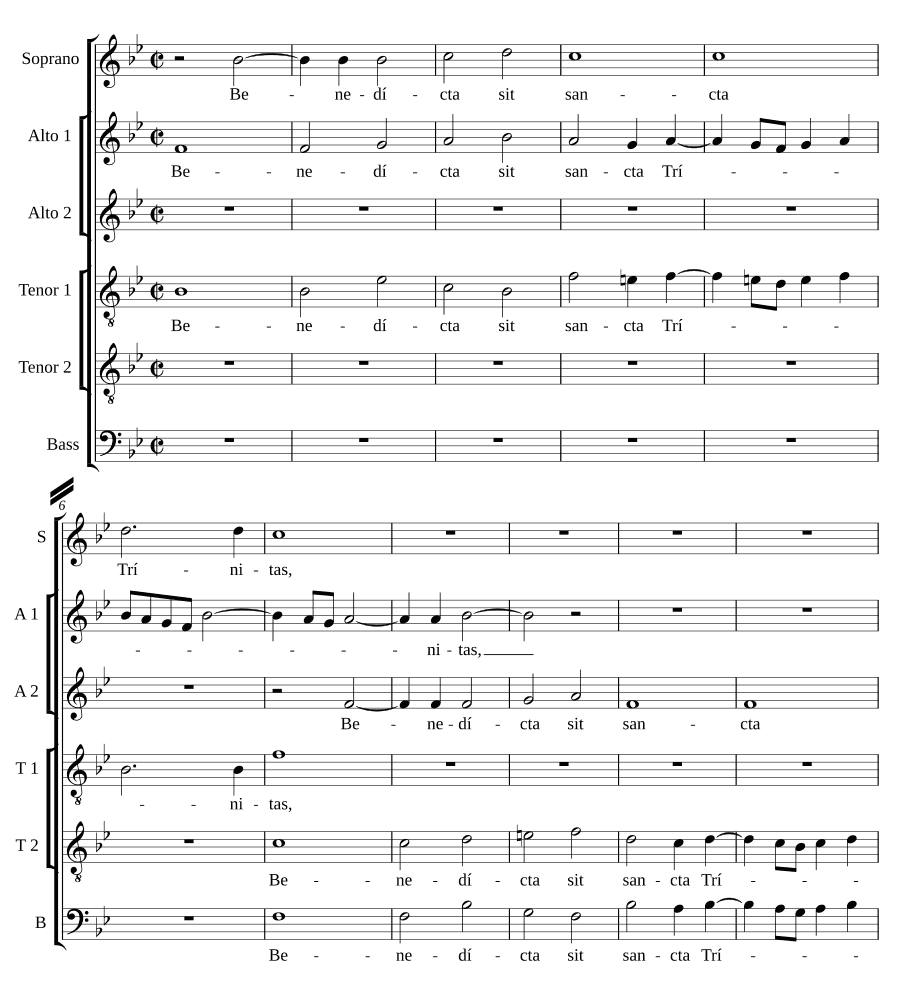 Благословенна (Benedicta sit)