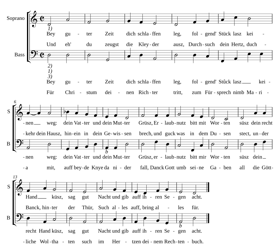 В хорошее время (Bey guter Zeit)