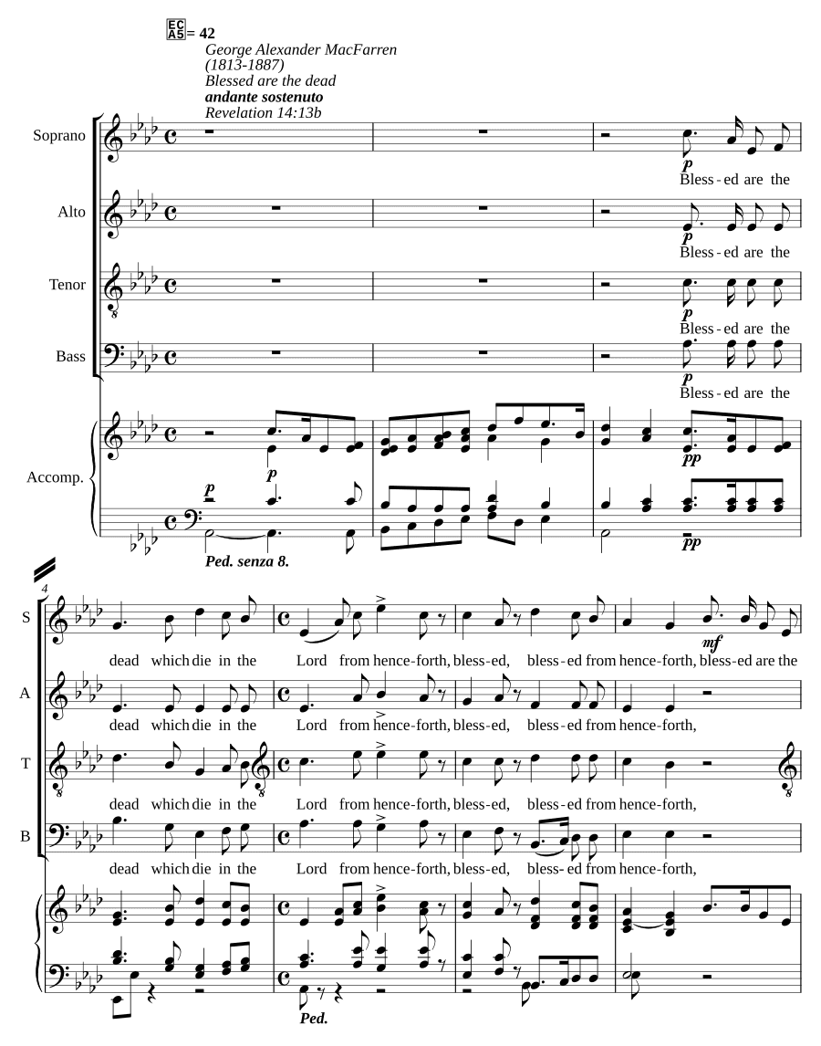 Блаженны мертвые (Blessed are the dead)