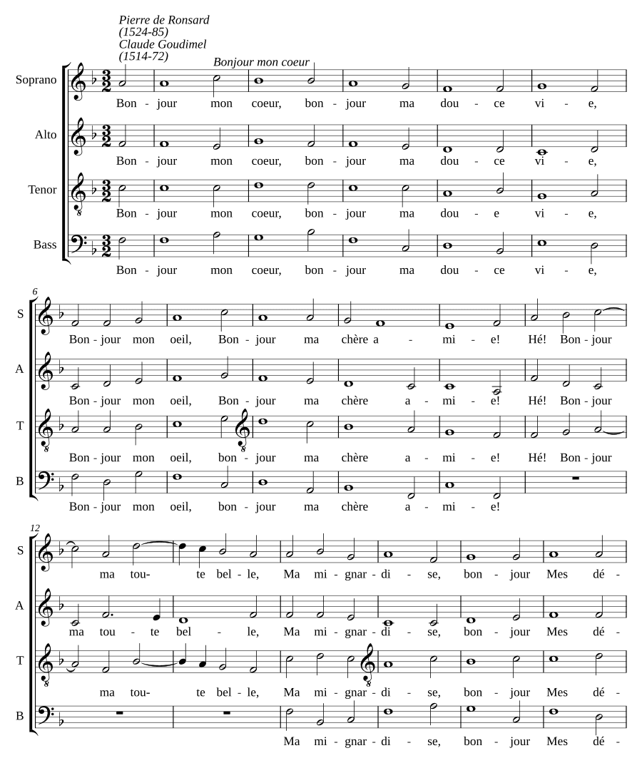 Добрый день, мое сердце (Bonjour, mon cœur)