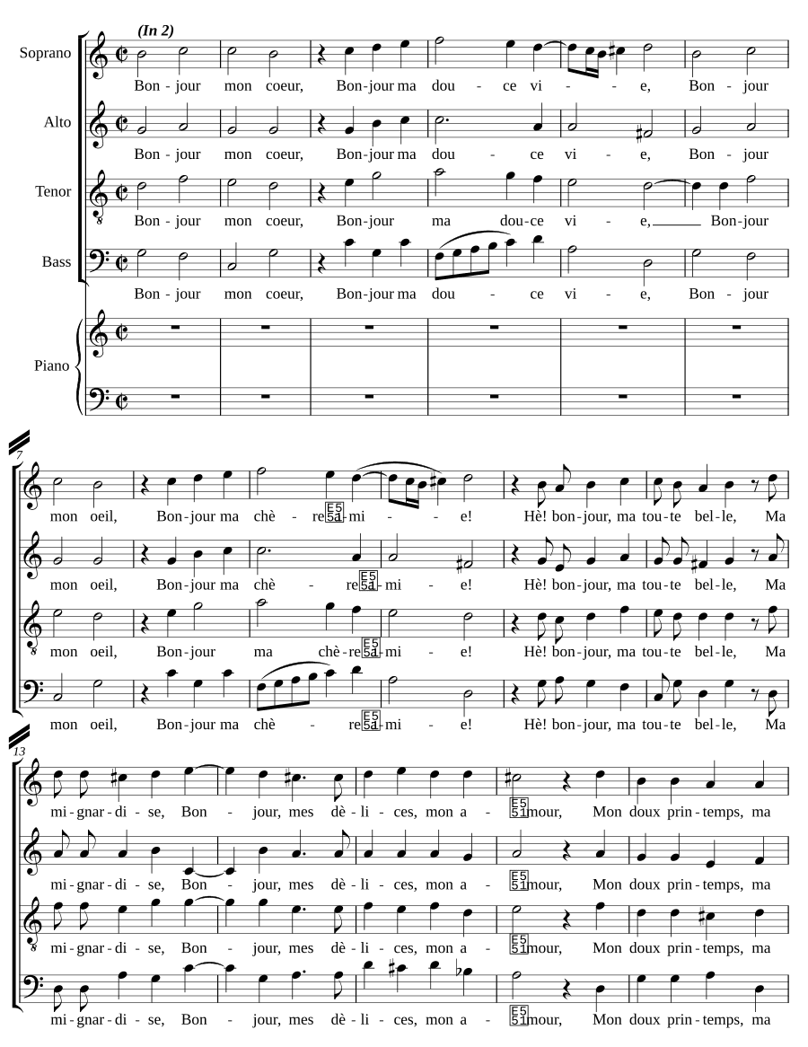 Добрый день, мое сердце (Bonjour, mon cœur)