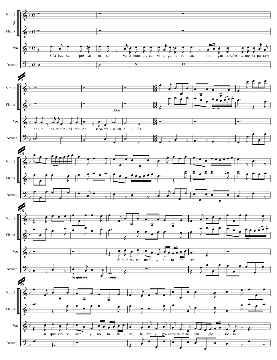 Кантата Святейшему (Cantada al Santísimo)