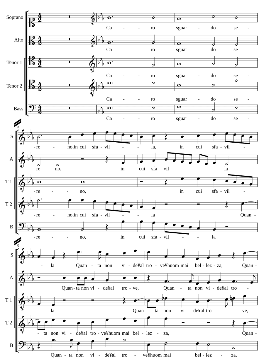 Спокойный взгляд (Caro sguardo sereno)