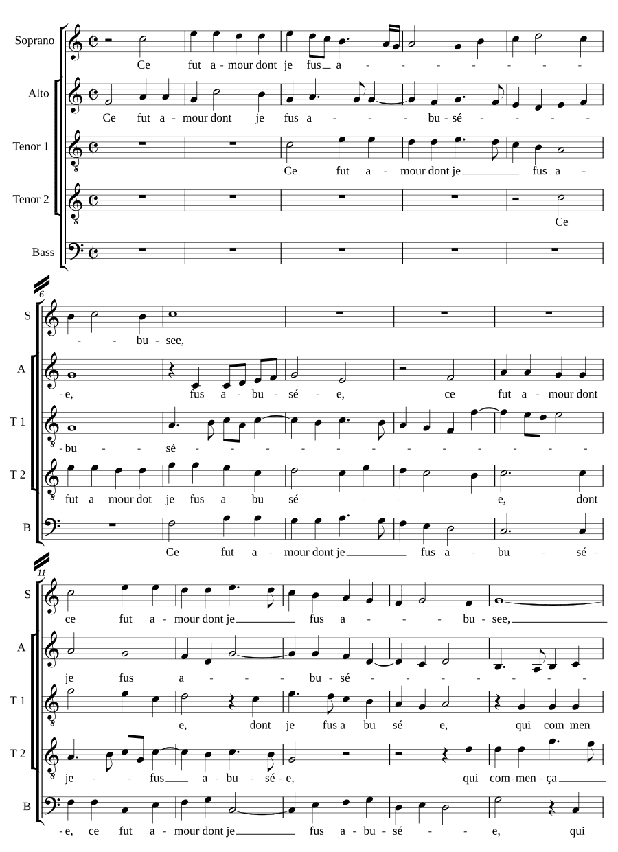 Это была любовь (Ce fut amour)