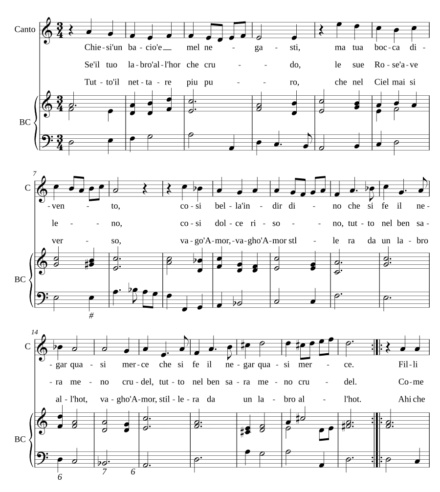 Я просил поцелуй (Chiesi un bacio)