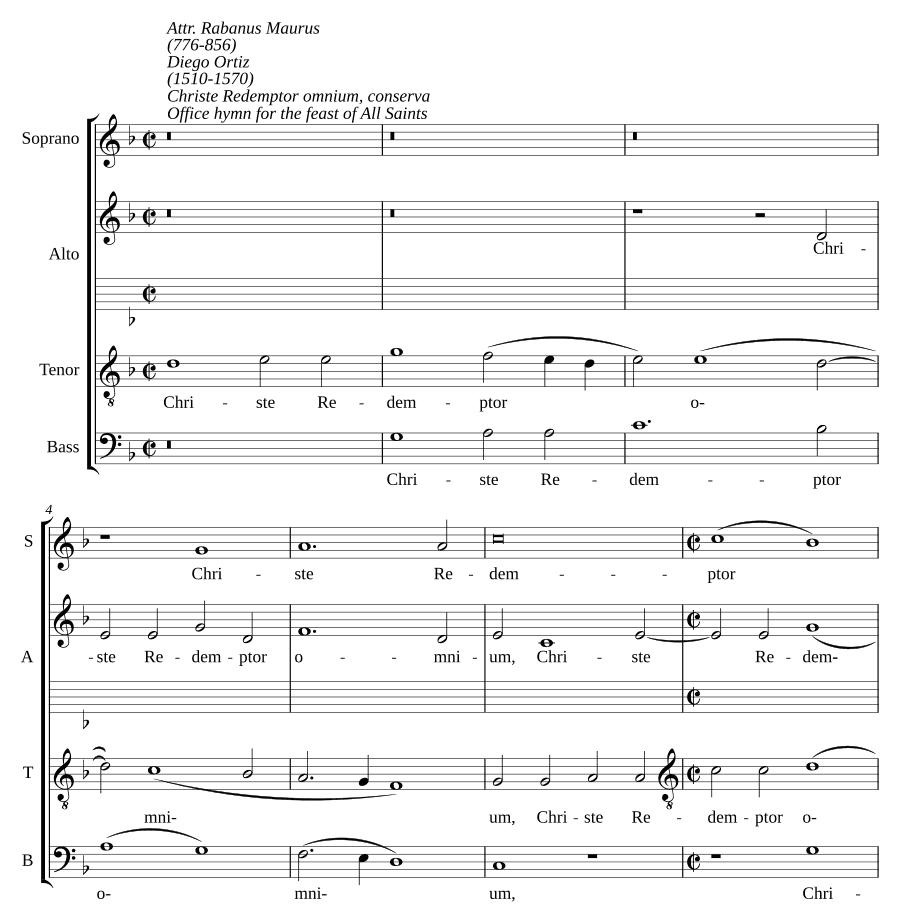 Христе, Искупитель всех, сохрани (Christe Redemptor omnium, conserva)