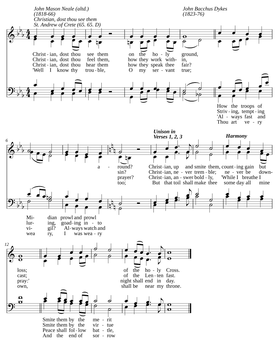 Христианин, видишь ли ты их? (Christian, dost thou see them?)