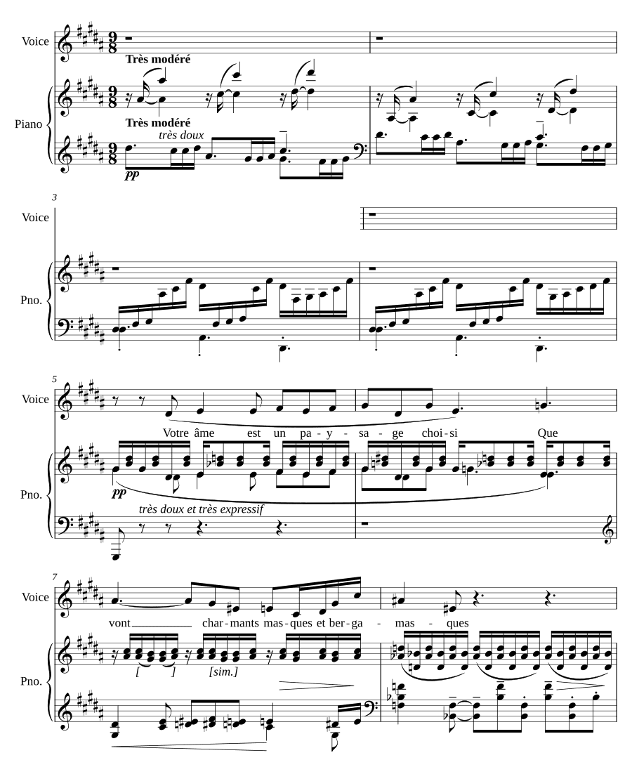 Лунный свет (Clair de lune)
