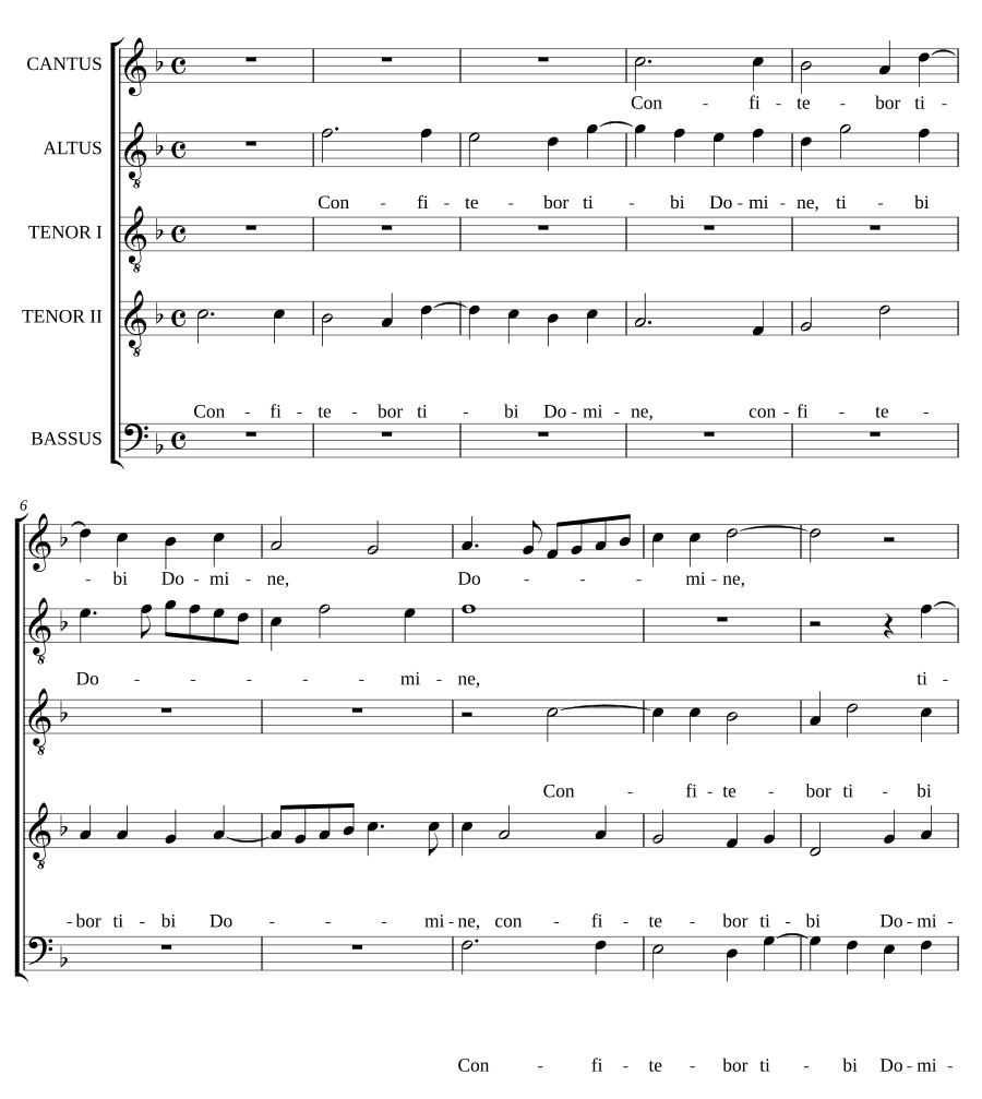 Буду славить Тебя (Confitebor tibi)