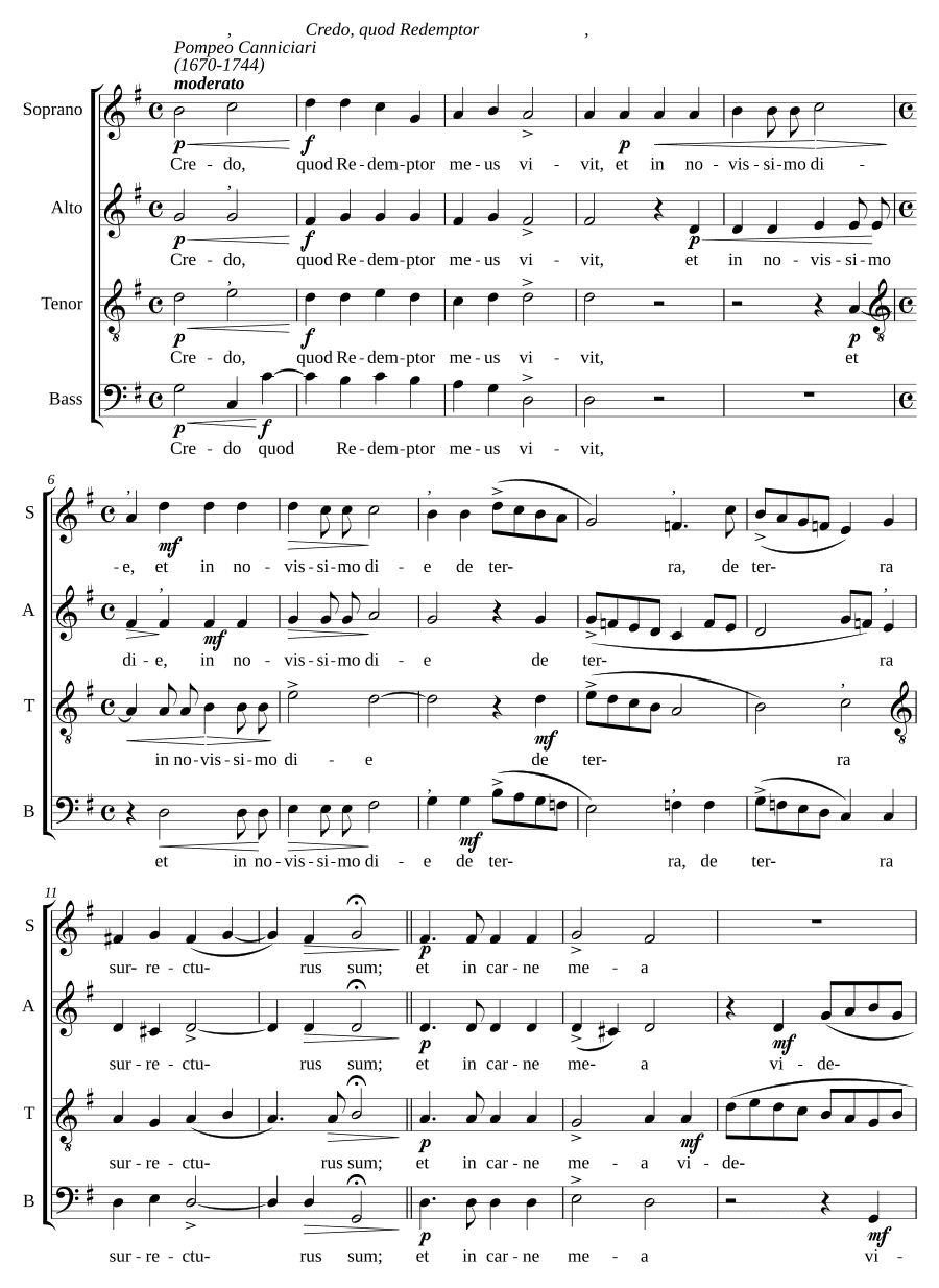 Верую, что Искупитель (Credo quod Redemptor)