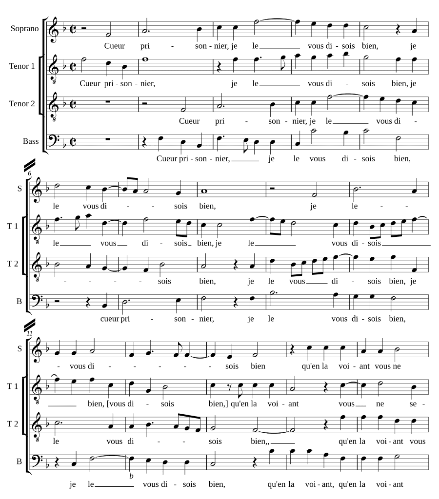 Пленённое сердце (Cueur prisonnier)