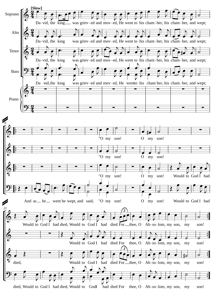 Плач Давида (David's Lamentation)
