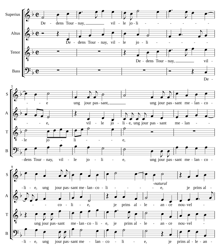 Внутри Турне (Dedens Tournay)