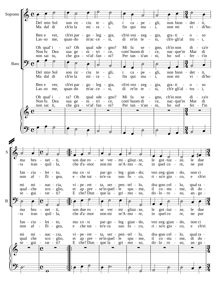 От моего солнца (Del mio Sol)