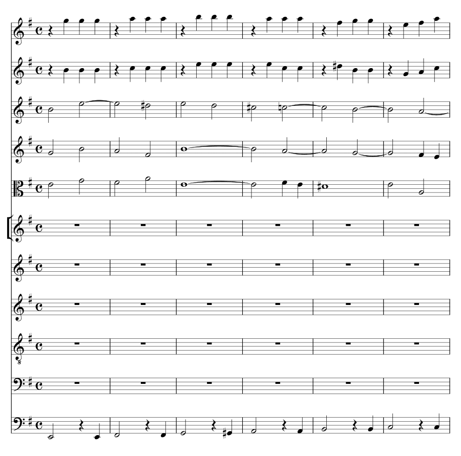 Праведник уходит (Der Gerechte kömmt um)