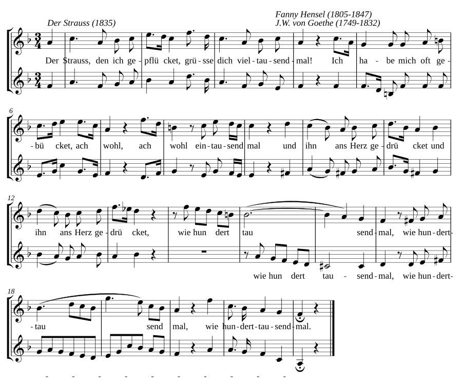 Страус (Der Strauss)