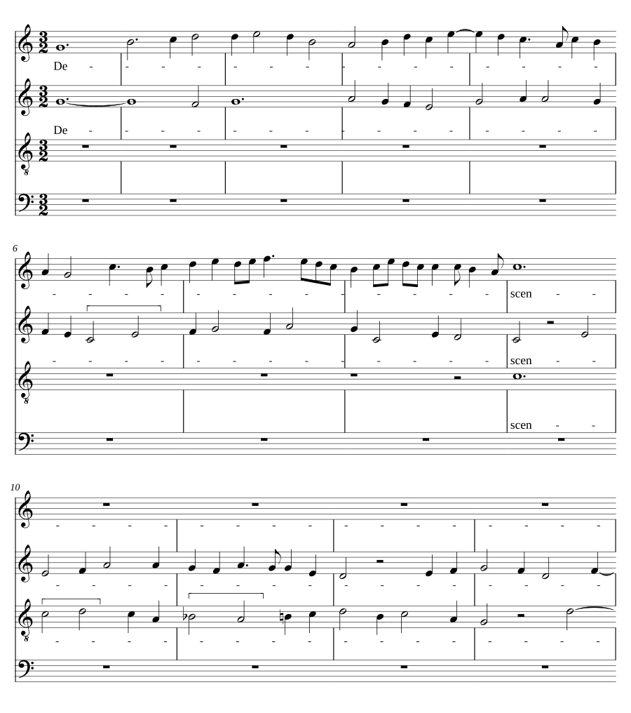 Сошёл в мой сад (Descendi in ortum meum)