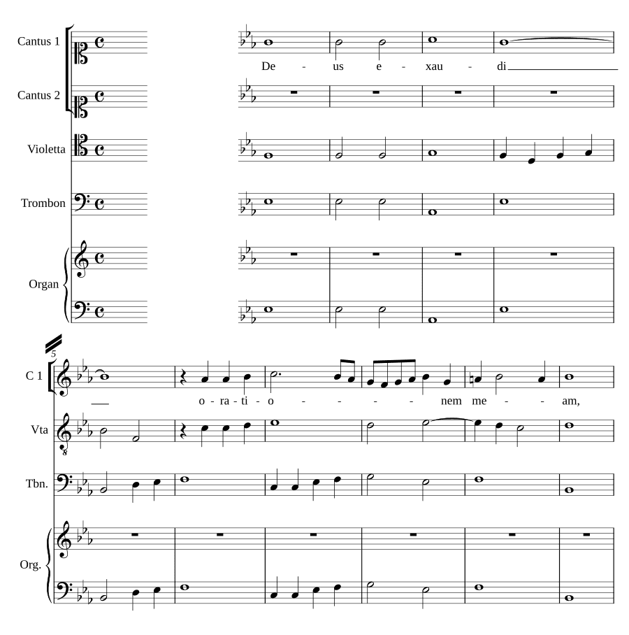 Боже, услышь (Deus exaudi)