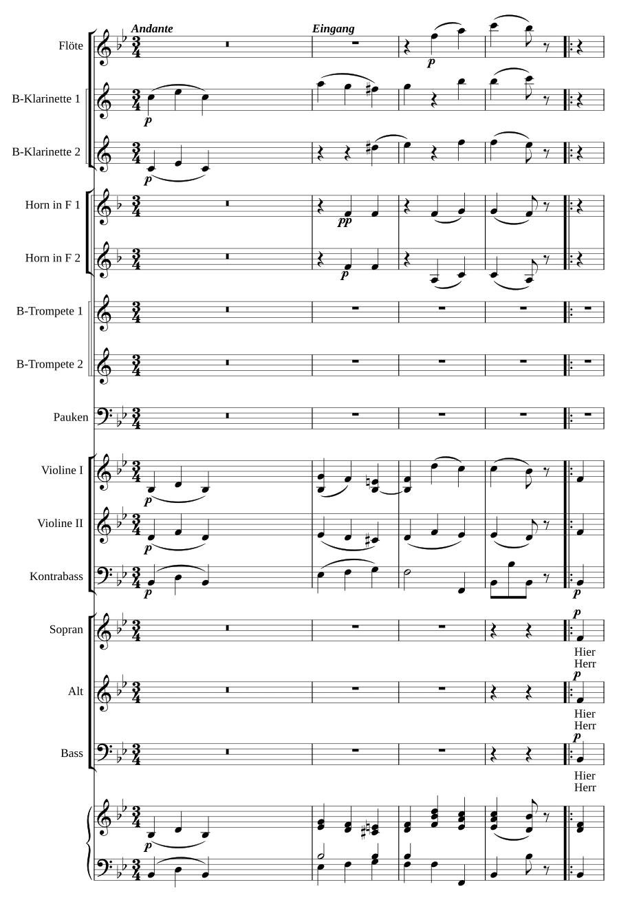 Немецкая фигурированная месса (Deutsch figurierte Messe)